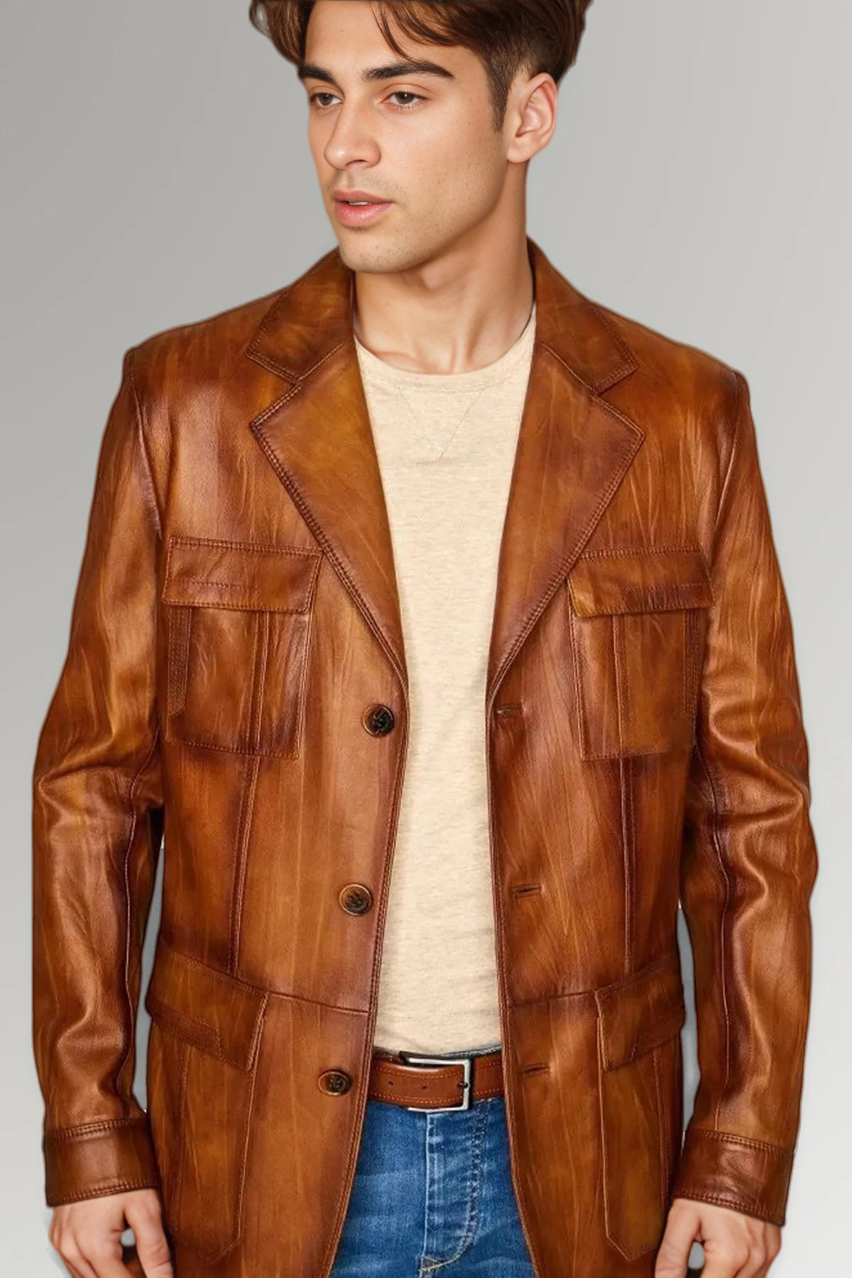 leather blazer, men's leather blazer, moto blazer, vegan leather blazer, Blazer leather jacket camel brown leather blazer, best leather blazer for men, men's slim fit leather blazer cropped leather blazer, versatile leather blazer, dressy leather blazer, leather blazer