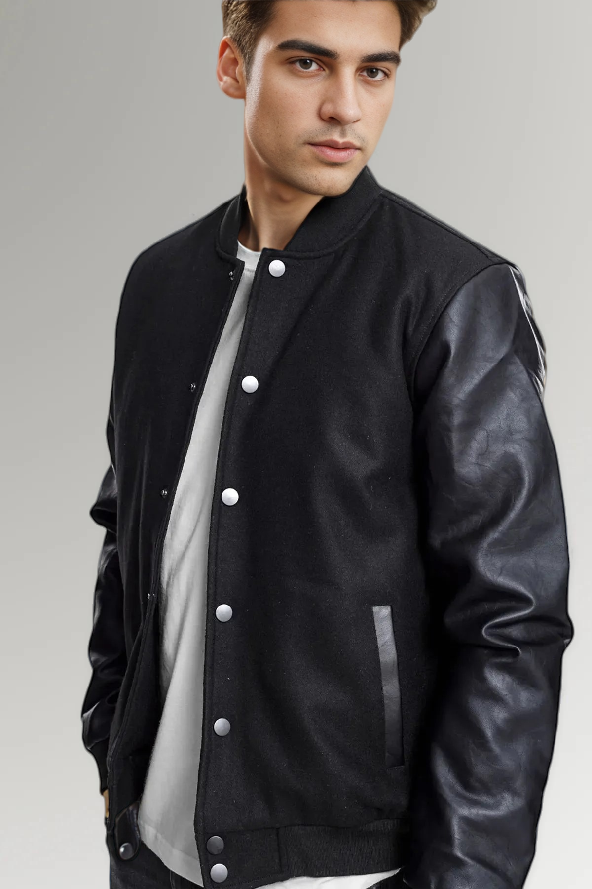 leather bomber jacket, men's bomber jacket, bomber jacket for men, classic bomber jacket