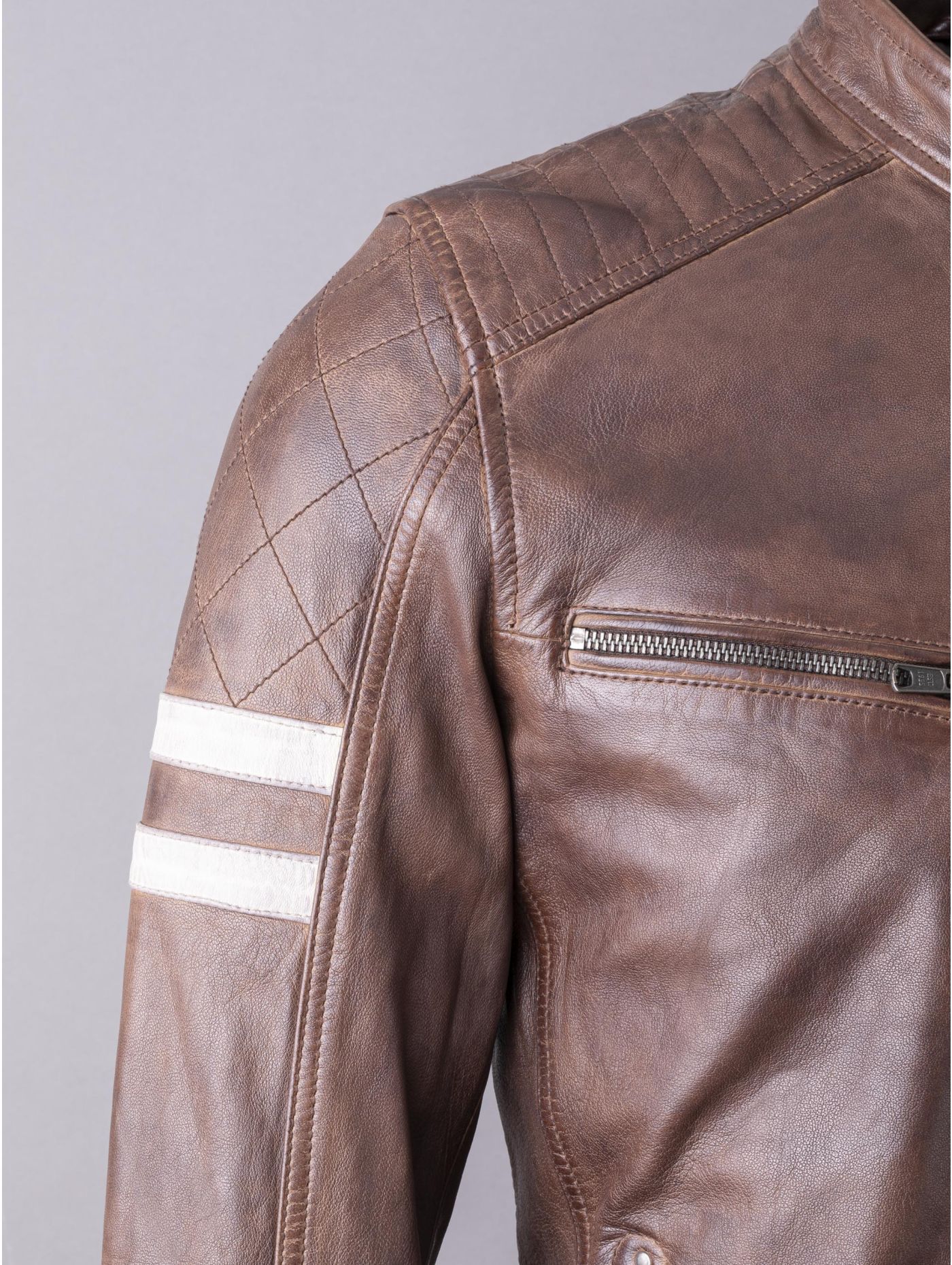 brown real leather cafe racer jacket brown blue biker leather jacket Biker leather jacket Cafe racer leather jacket Men’s cafe racer leather jacket Cafe racer leather jacket Varsity café racer leather jacket Slim-fit leather jacket Red leather jacket cafe racer jacket Vintage cafe racer jacket Classic cafe racer jacket Motorcycle cafe racer jacket Retro motorcycle jacket Motorcycle riding jacket Biker leather jacket