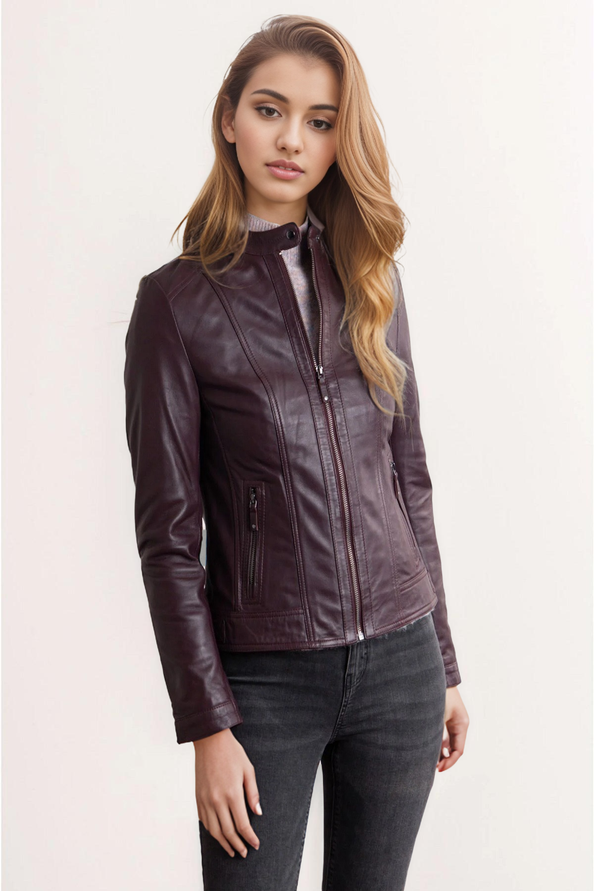 Red Brown aniline leather cafe racer jacket women's red brown leather cafe racer jacket leather cafe racer jacket burgundy motorcycle leather jacket burgundy lambskin cafe racer jacket red brown leather cafe racer jacket red brown leather cafe racer jacket women's brown moto jacket biker collarless jacket motorbike leather jacket for women burgundy leather cafe racer jacket usa