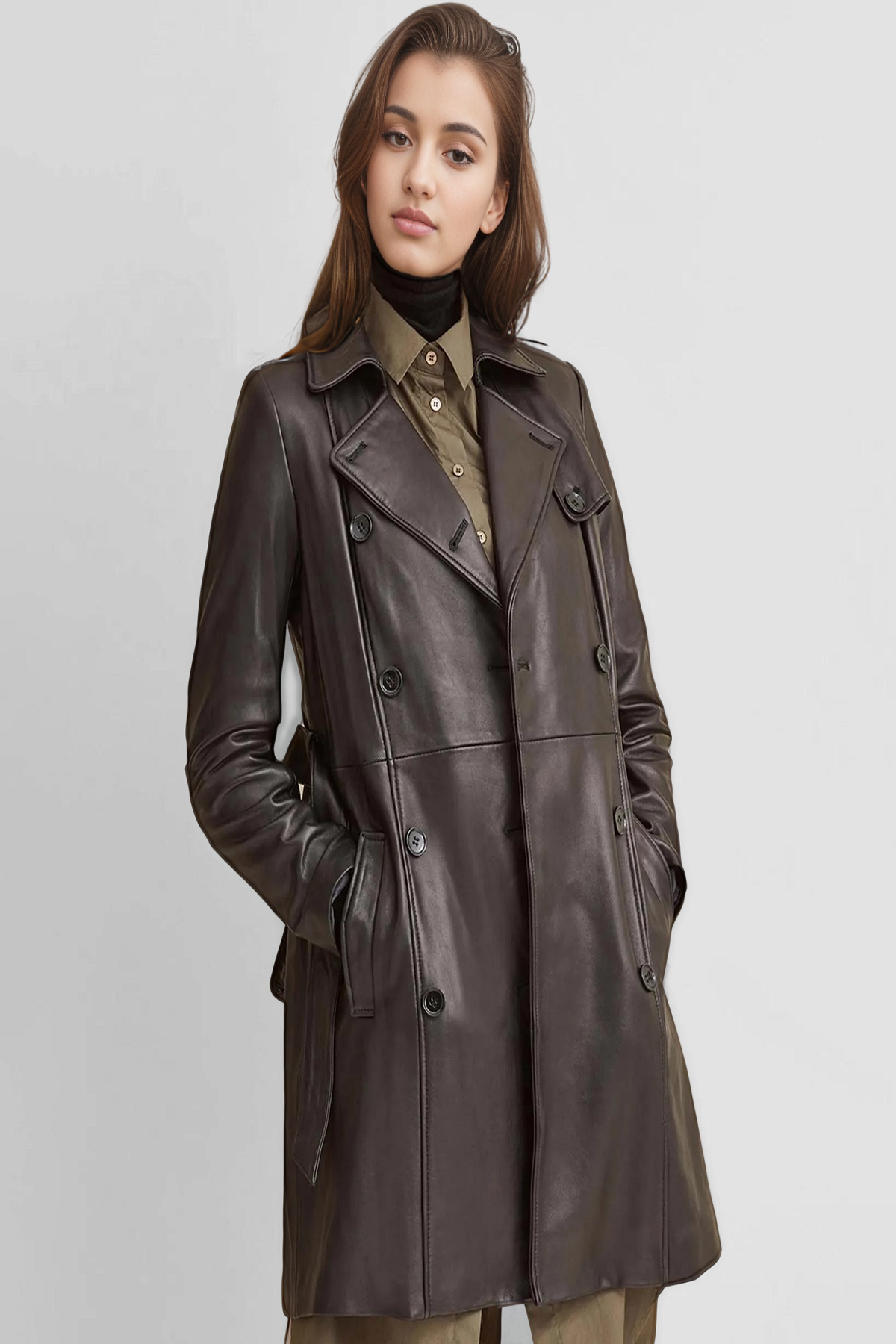 brown leather trench coat, women's leather trench coat, long leather trench coat, black leather trench coat brown best leather trench coat for women, affordable leather trench coat, real leather trench coat belted leather trench coat, slim-fit leather trench coat, waterproof leather trench coat warm leather trench coat, matrix leather coat, long leather duster double-breasted leather trench coat