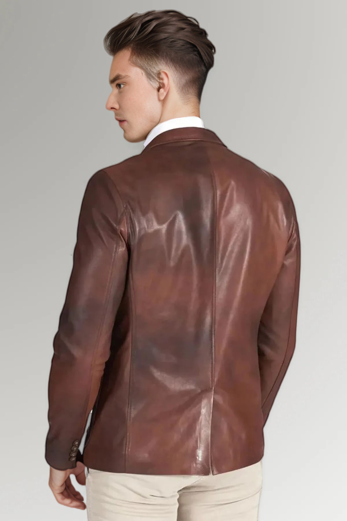 leather blazer, men's leather blazer, moto blazer, vegan leather blazer, Blazer leather jacket brown leather blazer, best leather blazer for men, men's slim fit leather blazer cropped leather blazer, versatile leather blazer, dressy leather blazer, leather blazer